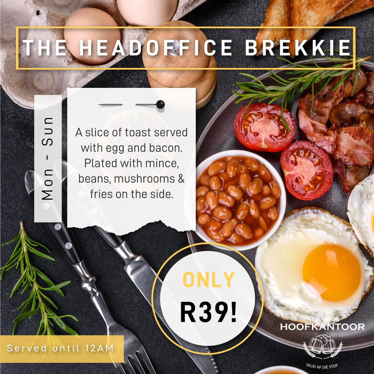 THE HEADOFFICE BREKKIE