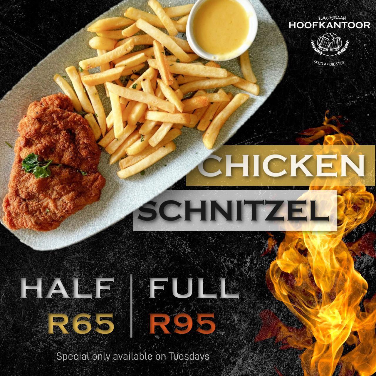 CHICKEN SCHNITZEL TUESDAYS